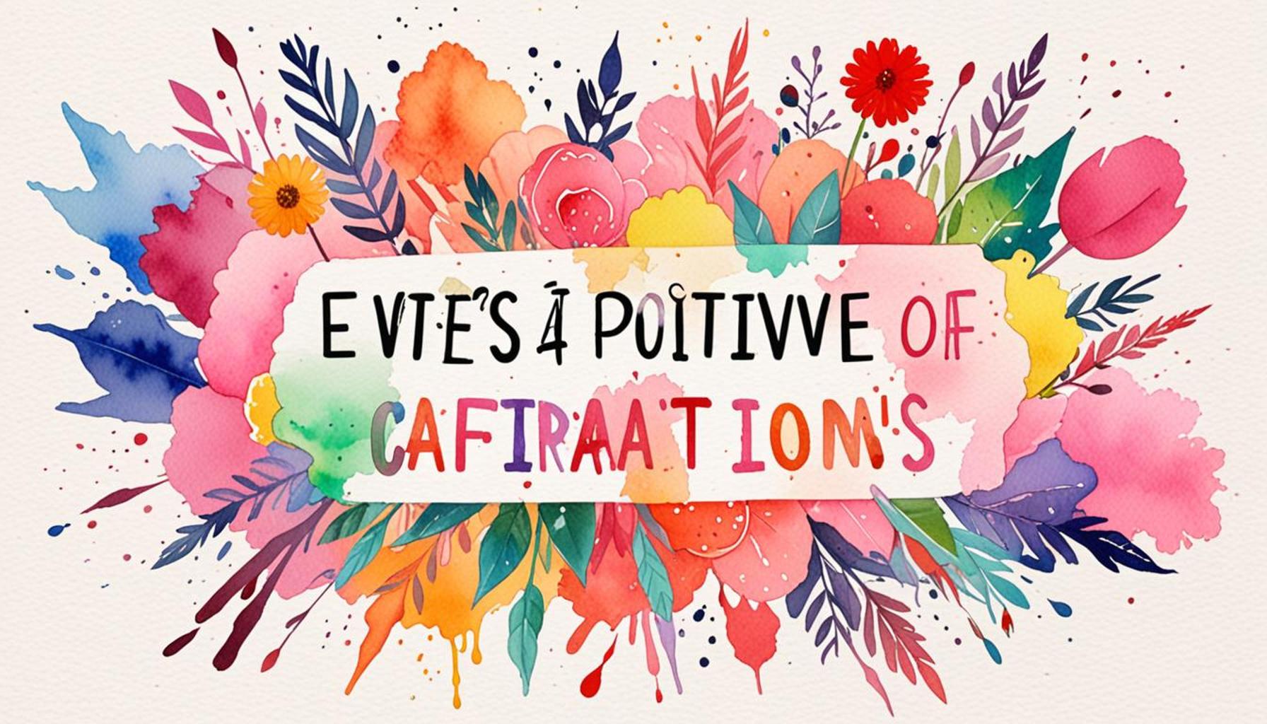 The Effect of Positive Affirmations on Overcoming Criticism and External Judgments